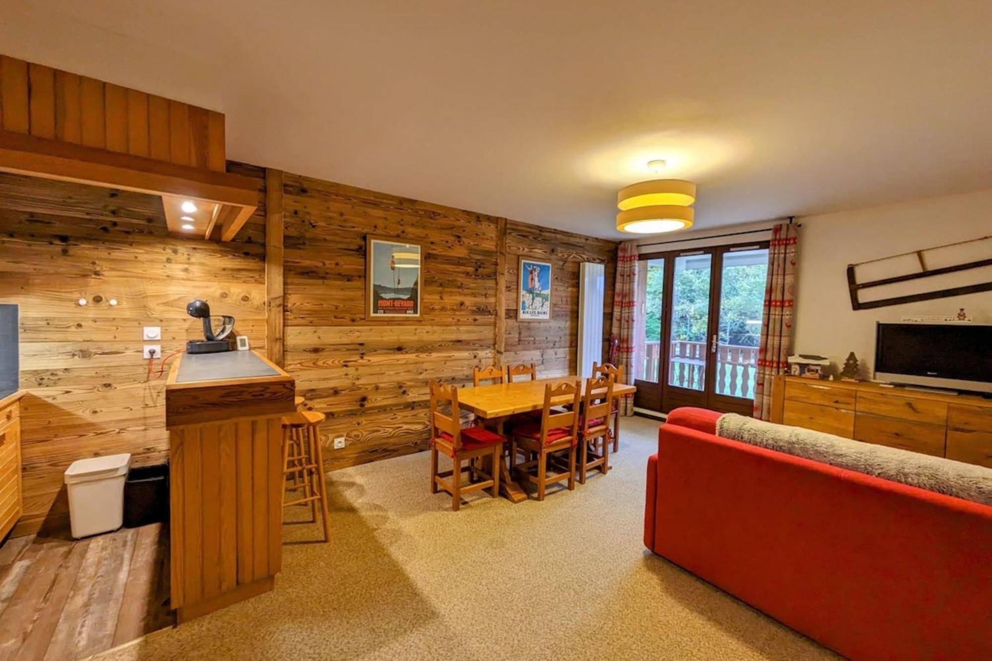 Superbe Appartement Au Pied Des Pistes -Le Chamois Les Déserts Extérieur photo