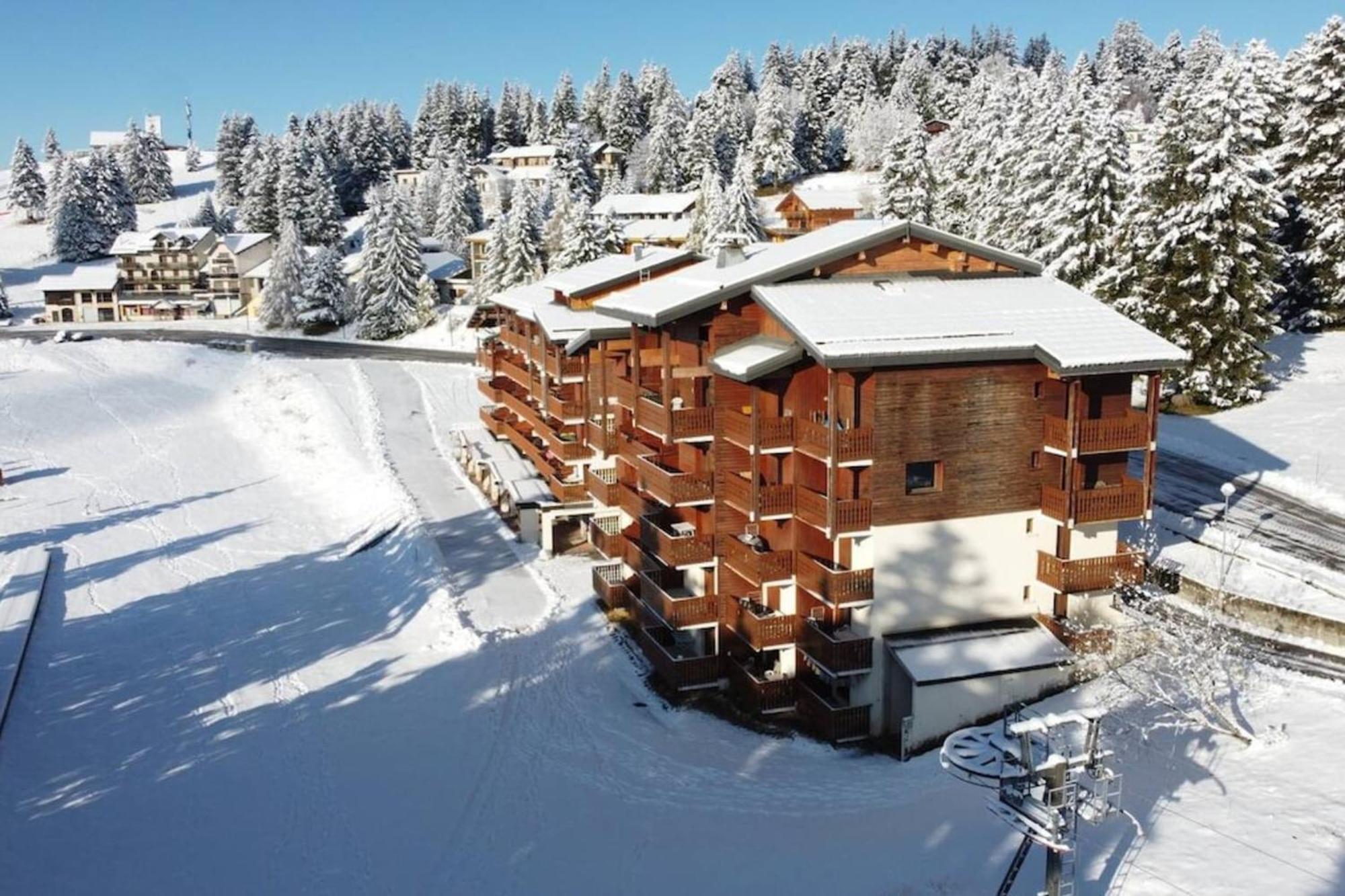 Superbe Appartement Au Pied Des Pistes -Le Chamois Les Déserts Extérieur photo