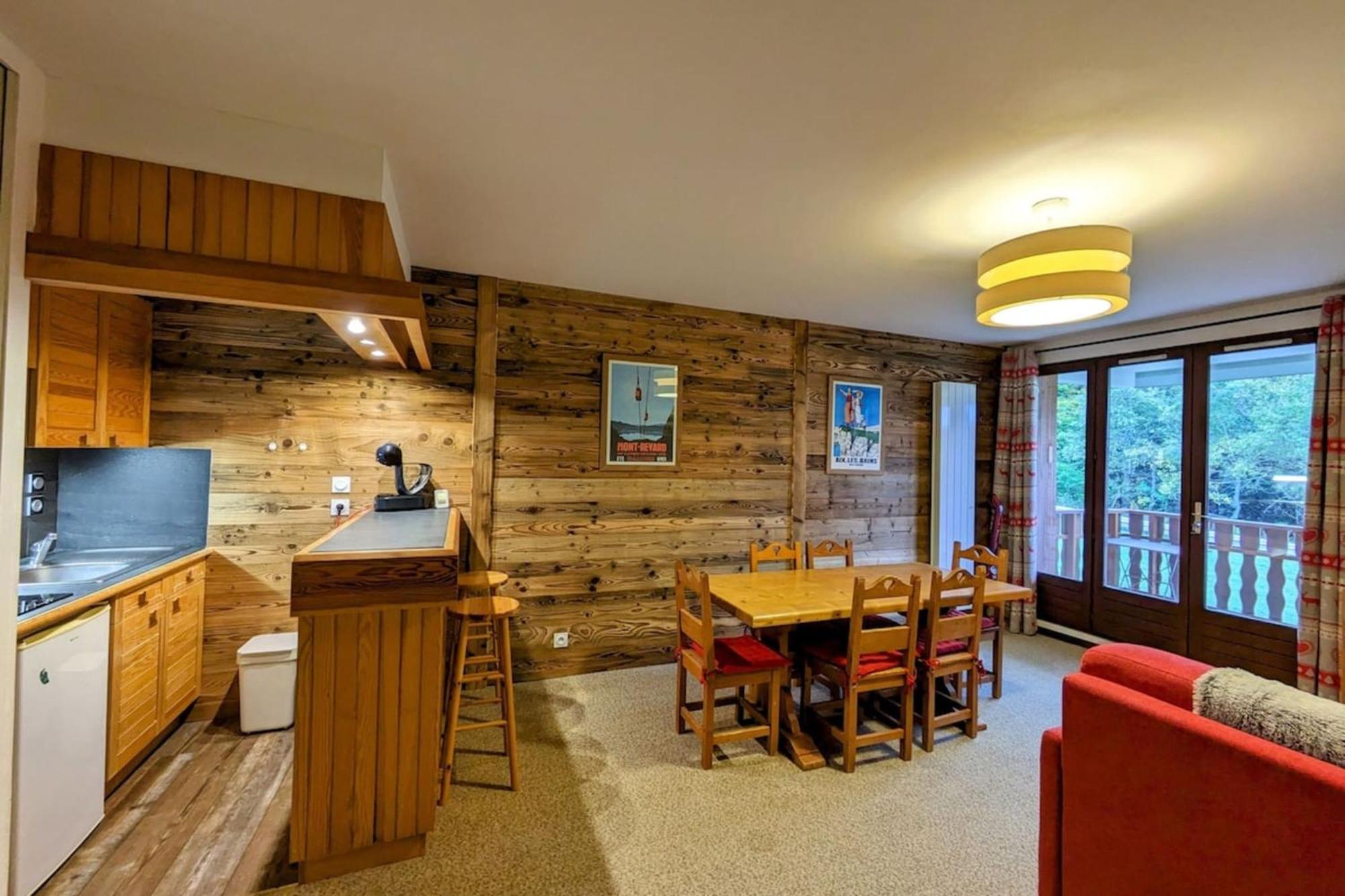 Superbe Appartement Au Pied Des Pistes -Le Chamois Les Déserts Extérieur photo